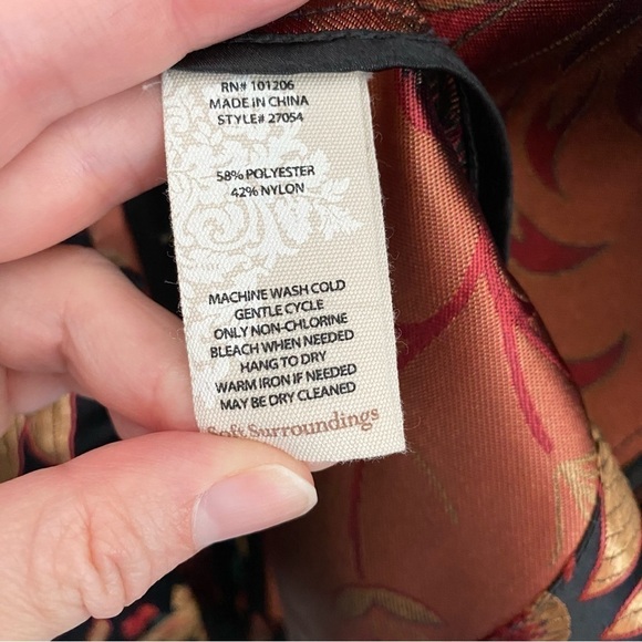 Soft Surrounding Moon Dynasty Floral Embroidered Jacket - Picture 9 of 11